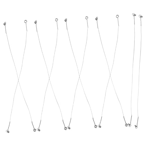 Healifty Lot de 20 Fils de Rechange en Acier Inoxydable pour Trancheuse à Fromage 15 CM Fil à Fromage Précis et Solide pour Couper Beurre Gâteau et Saucisse Accessoires la Cuisine