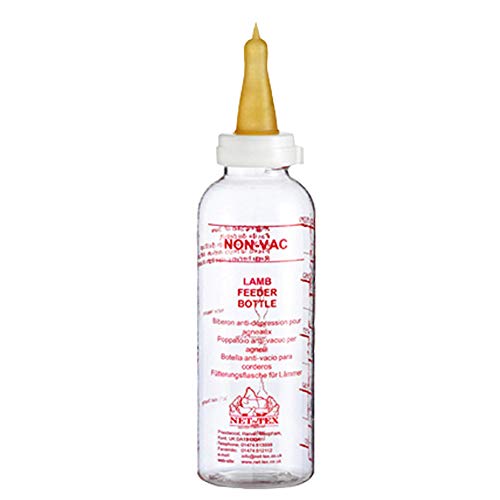 Horizont Lamb Feeding Bottle - 500 ML Non Vac, Angled, Durable, Polycarbonate