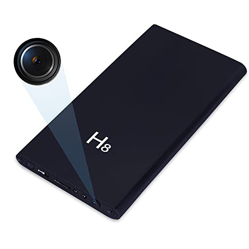 Home Security Camera with Power Bank, 1080p 2.4Ghz WiFi Indoor Surveillance Camera with Night Vision, Motion Detection and Phone App, Pet Cat Dog Cam for Home and Office