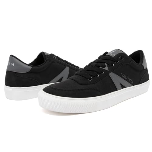 Image of Nautica Men's Casual Shoe, Classic Lace-Up Low Top Loafer, Fashion Sneaker - in Medium & Wide Width Sizes