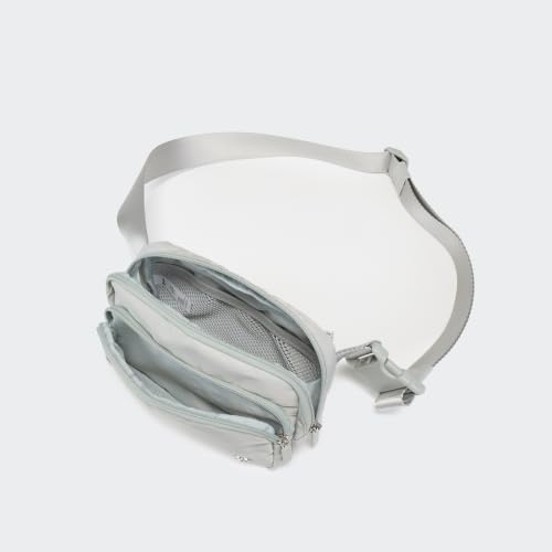 Image of Pander Nylon Crossbody Belt Bag with Excess Strap Keepers