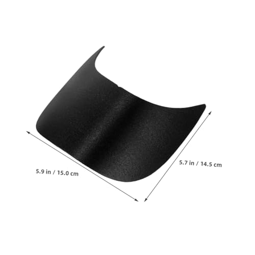Casquette baseball déformée ? Visière de protection noire 30 pièces