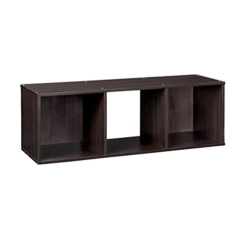 image for ClosetMaid Cubeicals 3 Cube Storage Shelf Organizer Bookshelf, Stackab