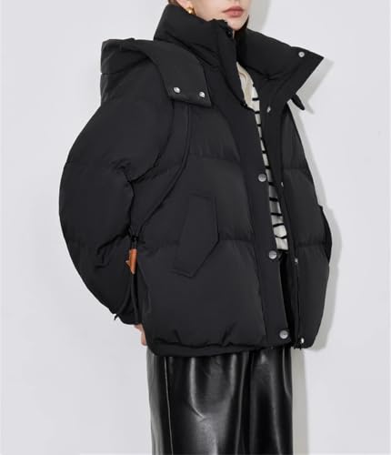 Doudoune matelassée grande taille femme ample et multicolore