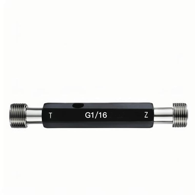 Premium BSPP (G-Series) Thread Plug Gauge Set | G1/16 to G5" | ISO 228-1 Standard | GO/NO-GO Pipe Thread Tester for Industrial Use(G1/4-19 Plug Gauge)