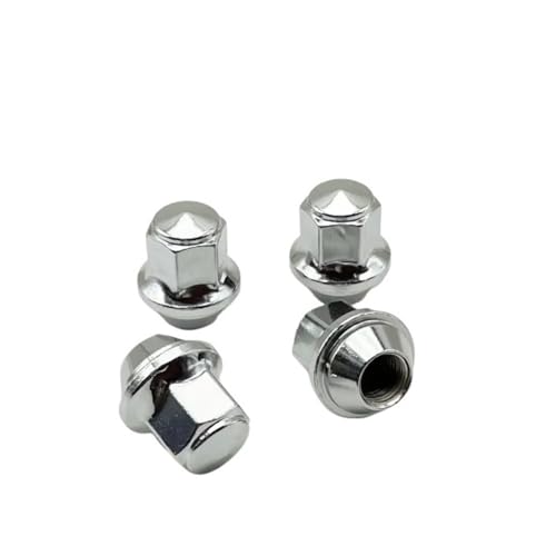 Tuercas de rueda plateadas para solucionar vibraciones en llantas 2