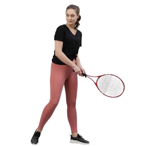 Image of Red Tape Women Pink Solid Legging