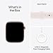 Apple Watch Series 10 [GPS 46mm] with Rose Gold Aluminium Case with Light Blush Sport Band - M/L. Fitness Tracker, ECG App, Always-On Retina Display, Water Resistant with AppleCare+ (2-Years)