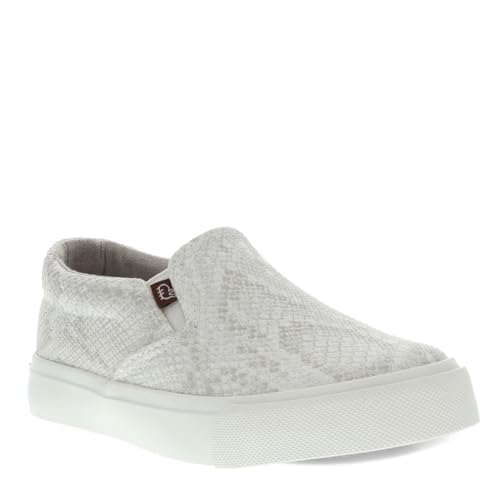 Lamo Piper Kids Kid's Casual Shoe - White Snake, 11Y
