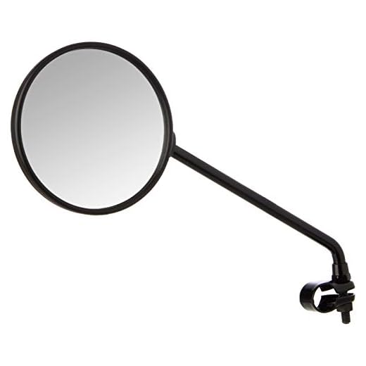 Vicma Espejo Universal Quad C/Abrazadera, Plata