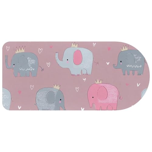 Tapis de souris de jeu mignon éléphant idée cadeau décoration bureau
