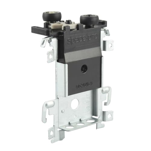 SpacePro Official Stanley Acme Sliding Wardrobe Door Top Guide | Heavy Duty Alloy Steel Replacement Roller for Smooth Sliding Closet Doors, 00-2848-8 (4212 JT)