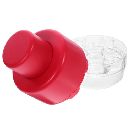 Hemobllo Descorazonador de Rojo y Inoxidable Resistente y Fácil de Usar para Cocina Diaria y Frutas Variadas Herramienta Multiusos para Eliminar Núcleos
