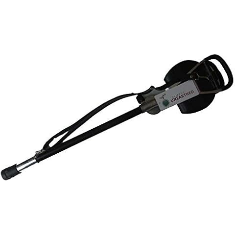 Simply Unearthed Premium Large Round Leather Seat Stick for soft and hard ground height adjustable Cover
