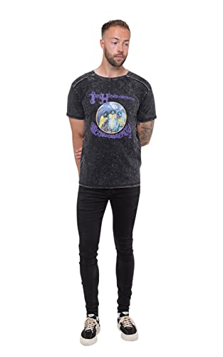 Jimi Hendrix T Shirt Experienced Logo Nouveau Officiel Homme Noir Snow Wash - Les Beatles, Paul McCartney, John Lennon, RIngo Starr, George Harrison Jimi Hendrix T Shirt Experienced Logo Nouveau Officiel Homme Noir Snow Wash – Image 3