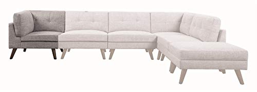 Coaster Home Furnishings Corner Sofa, Grey