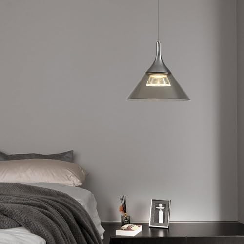 Lampe suspendue chic avec structure en aluminium de haute finition