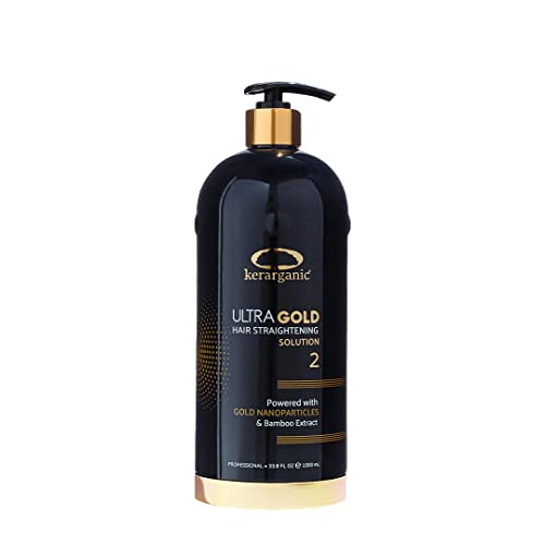 Ultra Gold Straightening Solution Premium - Step 2 - 1000ml/33.8floz