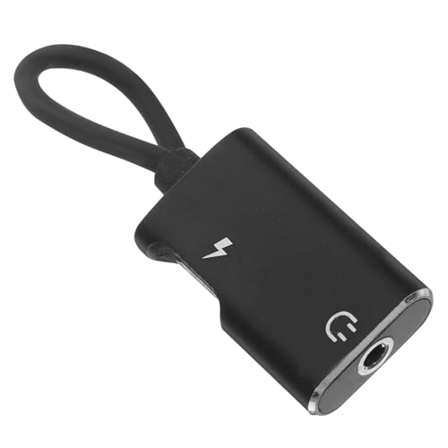 WATIIFUFU ���F�A���~�j�E������TPE�f�ލ̗p��USB Type-C�I�[�f�B�I�A�_�v�^�[ 3.5mm�W���b�N���ڃX���[�Y�ȉ����`���[�d�@�\�����Ɏ��� �g�ѓd�b�p�A�N�Z�T���[