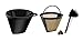 Cuisinart Filter Basket and Gold Tone Permanent filter Bundle W/ Scoop (Compatible with DGB-1)