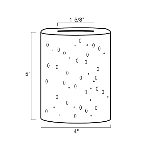 Kira Home Phoebe 5" Frosted Seeded Glass Shades, Replacement Glass, 1-5/8" Fitter Size, 5" X 4", 3-Pack #TOP6