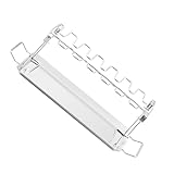 TEHAUX Soporte para Pollo Acero Inoxidable con Bandeja para Barbacoa al Aire Resistente y Práctico para Cocinar Carne Parrilla
