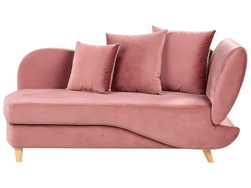 Left Hand 2 Seater Modular Fabric Corner Sofa With Ottoman Grey HELLNAR - View #3