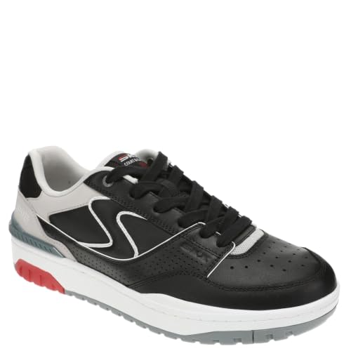 Image of Skechers Court & Classics S-1992 Men's Sneaker, 8.5 D(M) US, Black-Red