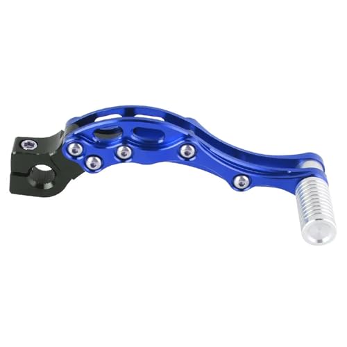 オートバイのスターターペダル バイク用ブレーキ・シフトペダル のためにモトアクセサリー CNC ホンダ 139QMB バイクスターターレバー 1個 エンジンキックスタートレバー モトスタートロッドに適合(Blue)