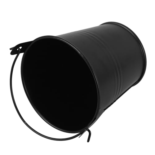 BUTIFULSIC Outdoor BBQ Drip Bucket Iron Barbecue Grease Bucket for Grill Supplies