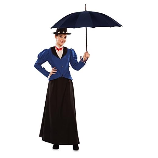 EuroCarnavales Disfraz de niñera clásica para adultos - M/L