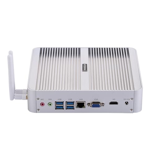 Mini PC HTPC silencieux pour salon - Windows 11 Intel i3 Double Disque - 4