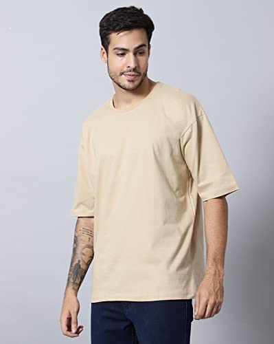 Image of BE SAVAGE Heavy Weight Oversize Tshirt for Men Baggy Oversize T-Shirts for Men DRIP Tshirt