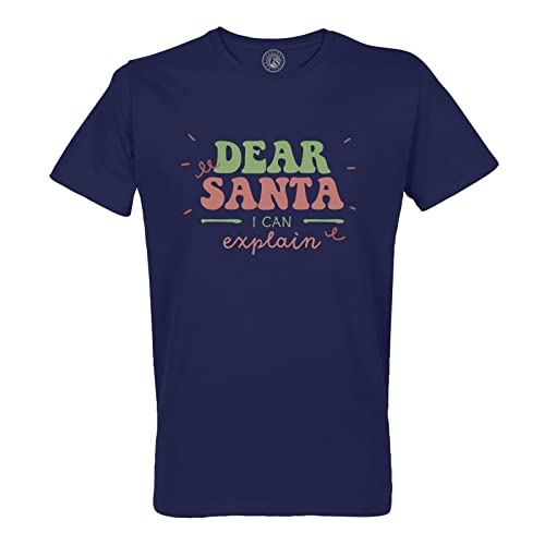 T-Shirt Homme Col Rond Dear Santa une idée cadeau de Noël idéale