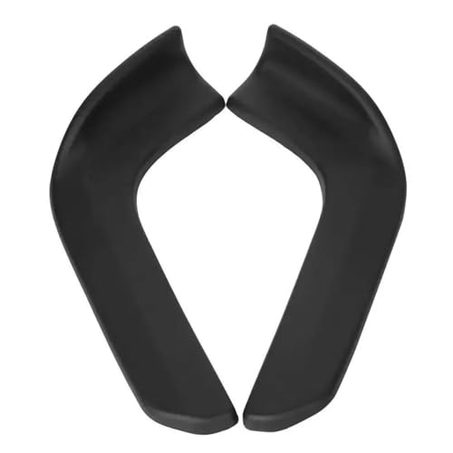 Protector de parachoques delantero universal en negro mate para difusor y alerón de coche 5