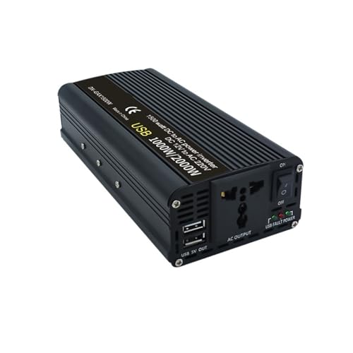 Convertisseur de voiture 1000W 2000W pour ne plus manquer d'énergie