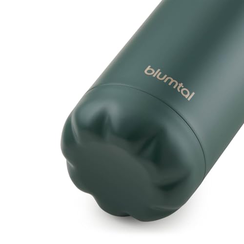 Blumtal Thermosflasche 500 ml Edelstahl - auslaufsichere Isolierflasche - BPA-freie Trinkflasche Edelstahl kalt & warm - doppelwandige… – Ansicht 2