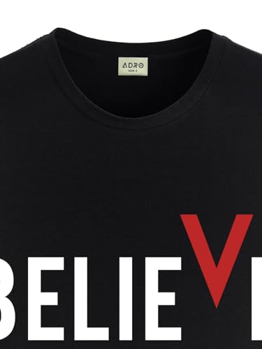 Image of ADRO Men Cotton Regular Printed Tshirt