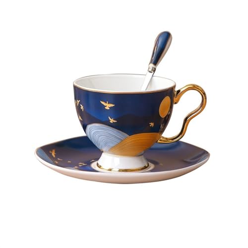 Tasses à café légères et luxueuses en porcelaine pour un cadeau idéal