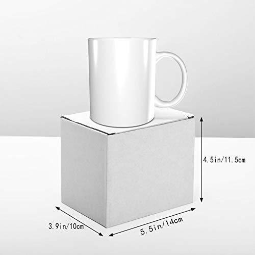 Taza de cerámica divertida de 11 oz para café miniatura 6