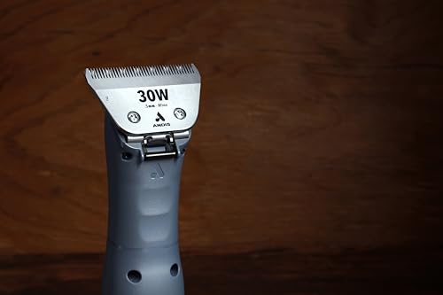 Andis 561462 ceramicEDGE Wide Blade, #30W XFine Cut, Stainless Steel - image 3