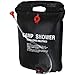Doccia solare 20 L nero portatile Camping Outdoor Escursione Giardino Spiaggia Piscina - Le Bazaar Shop