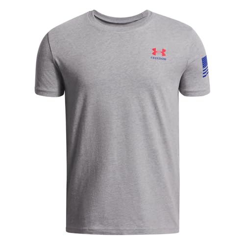 Under Armour Boys' Freedom Flag Short Sleeve T Shirt