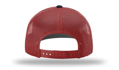Image of Richardson 112 Trucker Hat - Premium Adjustable Snapback Hat - Structured Six Panel Richardson Blank Caps