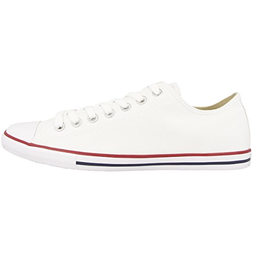 Converse Schuhe Chuck Taylor All Star Lean OX Optical White (142270C) 42,5 Weiss