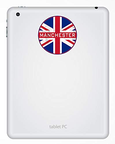 2 Stück Union Jack Aufkleber – 10 Cm, Glänzendes Vinyl, Für Laptop, Kühlschrank & Gepäck