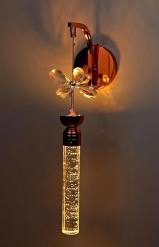 Image of 12 Watt Led Wall Light and Wall scones wall lamp for- Home, Kitchen, Bedside, Bedroom, Living Room, Office, Indoor, Bedside, Mirror Side, Diwali Lighting (Crystal Wall)