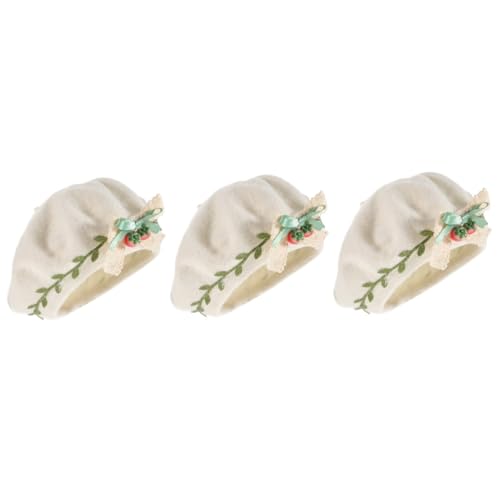 Béret fraise kawaii laine Healeved accessoire cheveux adolescent tendance