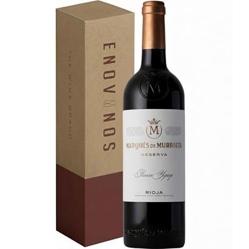 Marqués de Murrieta Reserva - Vino Rioja Regalo (1 x Botella 75 cl, Marqués de Murrieta Tinto) - Mejor Seleccion ENOVINOS THE WINE BRAND