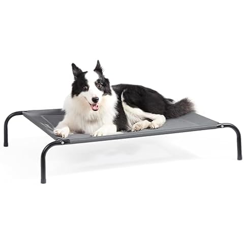 Bedsure Raised Medium Dog Bed for Outdoors Cover